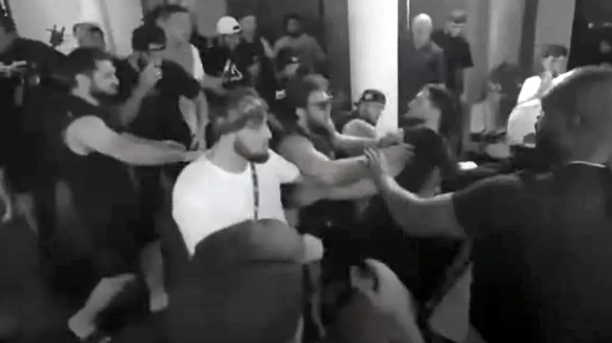 Nate Diaz lascia il reality russo dopo rissa spettacolare: video