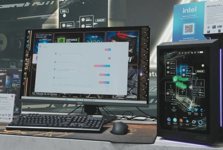 La serie MSI gaming evolve: display 600Hz e controllo AI vocale