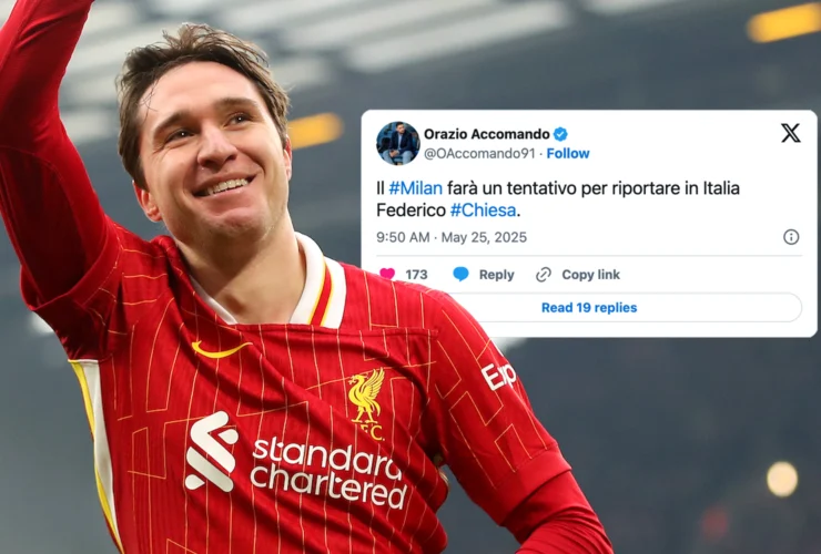 Milan tenta il ritorno in Italia dell’ala del Liverpool