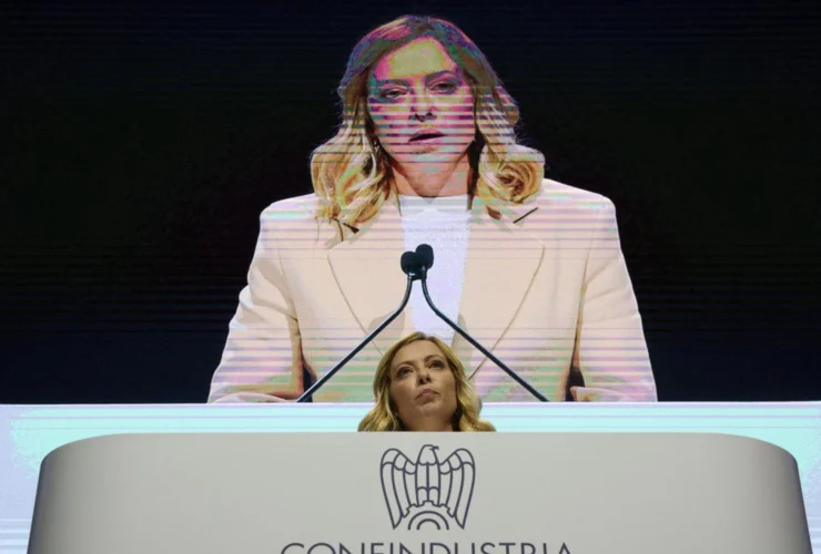 Meloni incontra gli industriali con Metsola: Italia torna attrattiva in Ue