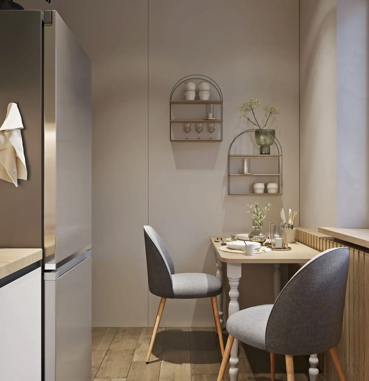 Come ottimizzare lo spazio in cucina con la mensola con ruote Aldi da 19,99 €
