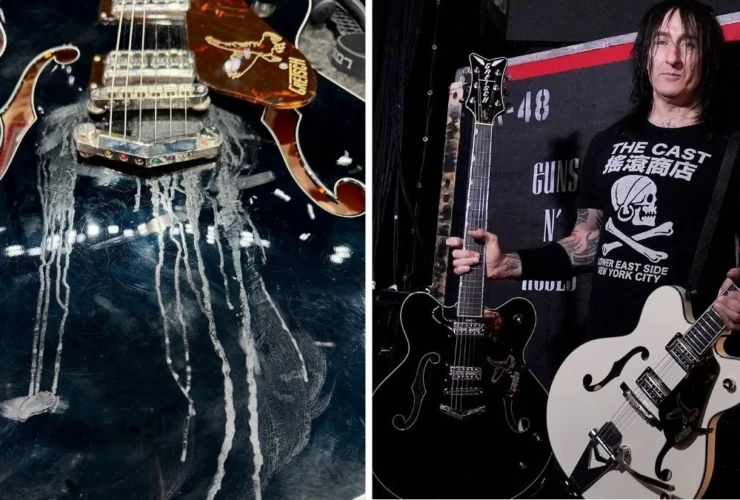 Il concerto infuocato dei Guns N’ Roses in Arabia Saudita ha fuso le chitarre di Richard Fortus
