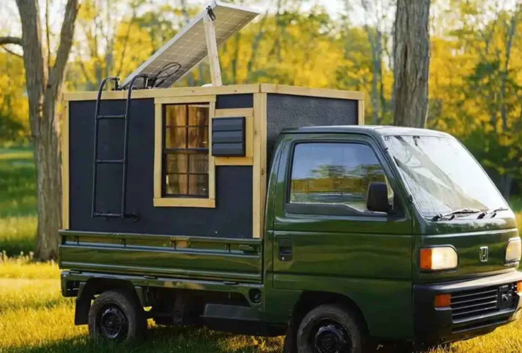 Il van più piccolo del mondo: comfort totale in soli 1,95 m²