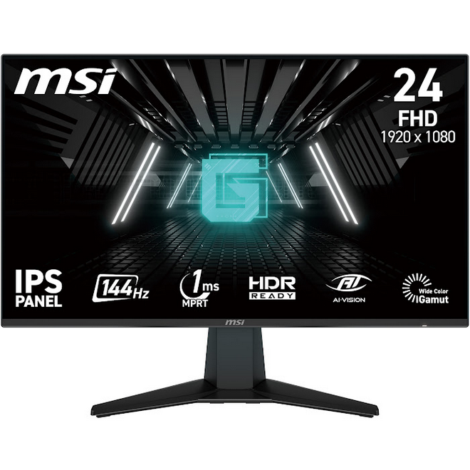 Msi lancia il monitor gaming da 24″ g242l750 con AI vision e display IPS
