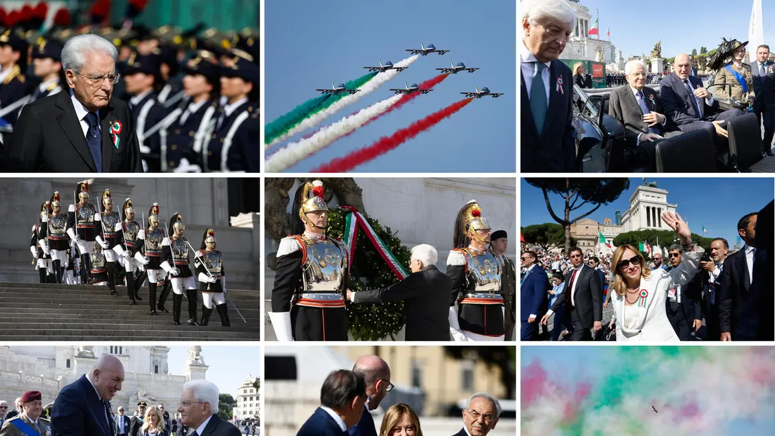 Mattarella sull’Altare della Patria: referendum simbolo di pace e libertà