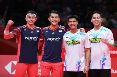 Semifinali Indonesia Open 2025: sfida dura per Fajar/Rian e Sabar/Reza
