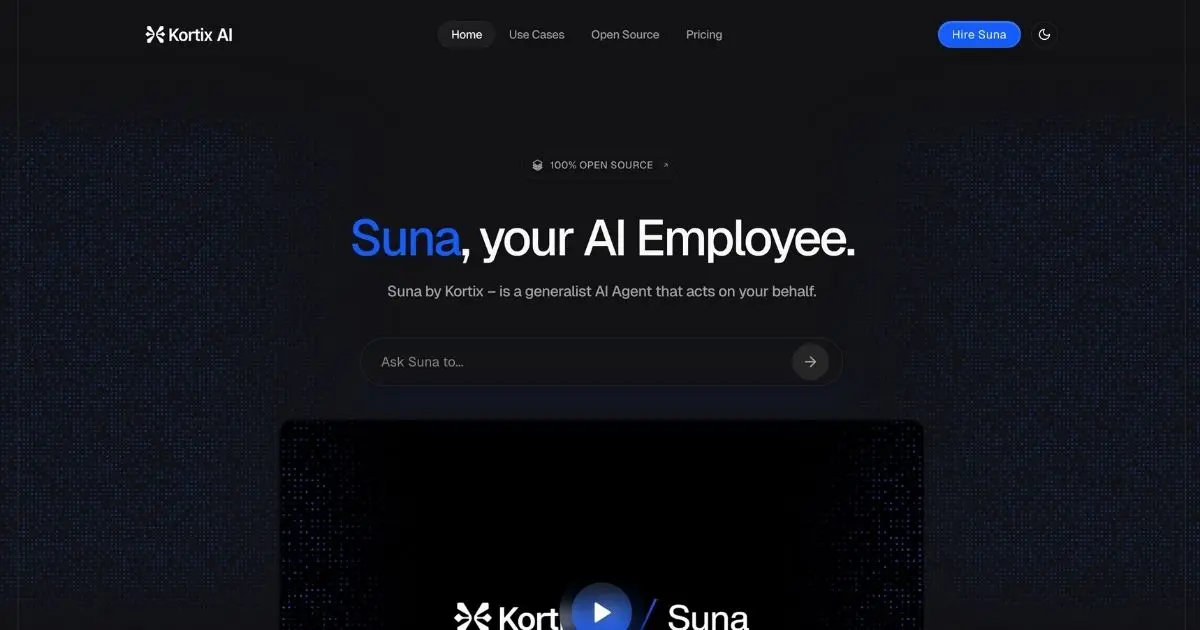 Suna: come l’intelligenza artificiale rivoluziona il lavoro dipendente