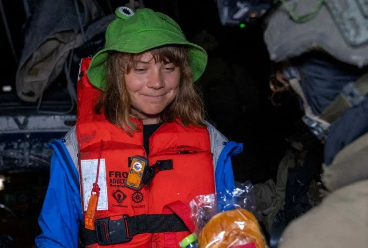 Israele mostra a Greta Thunberg video del terrorismo dell’7 ottobre dopo sequestro dello yacht verso Gaza