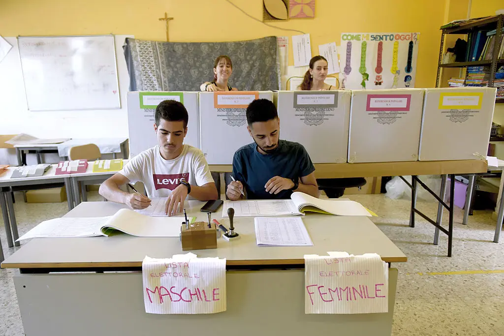 Il crollo dei referendum in Italia: affluenza al minimo storico