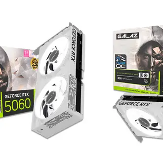 Samsung presenta la nuova Galaxy GeForce RTX 5060 White OC da 8GB