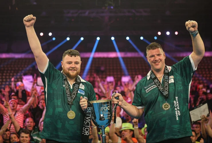 Coppa del mondo di darts: Rock e Gurney regalano il primo titolo all’Irlanda del Nord