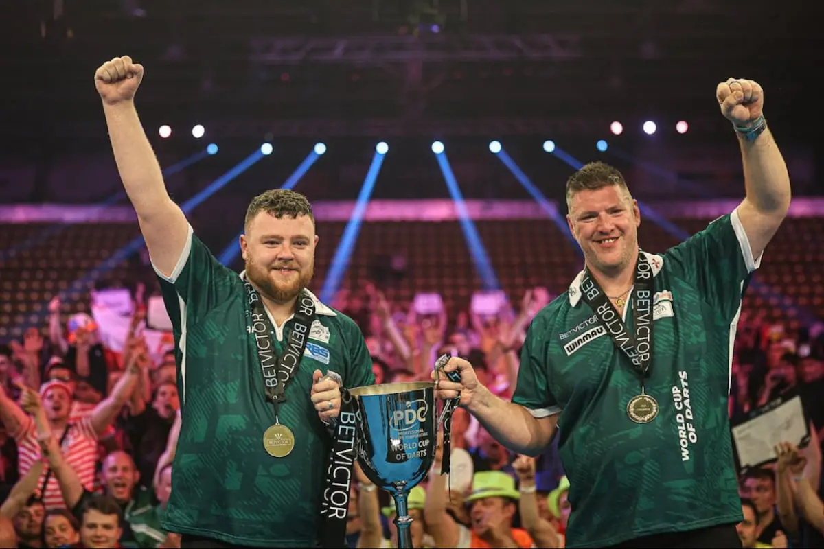Coppa del mondo di darts: Rock e Gurney regalano il primo titolo all’Irlanda del Nord
