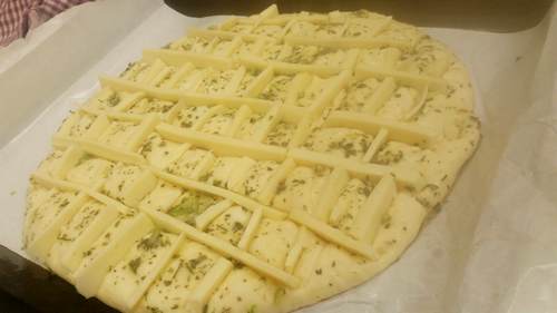 mozzarella hleb