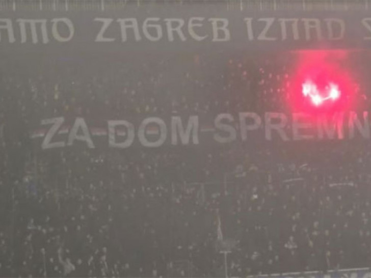Ustaške poruke na utakmici Dinama, prozvan gradonačelnik