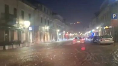 Jako nevrijeme u Trebinju: Ulice pod vodom, padao i grad
