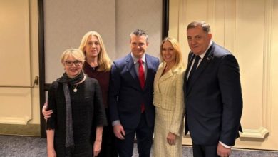 Trišić Babić, Cvijanović i Dodik sa američkim sekretarom za odbranu