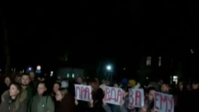 Protest u Čačku zbog smrti četvorogodišnjakinje