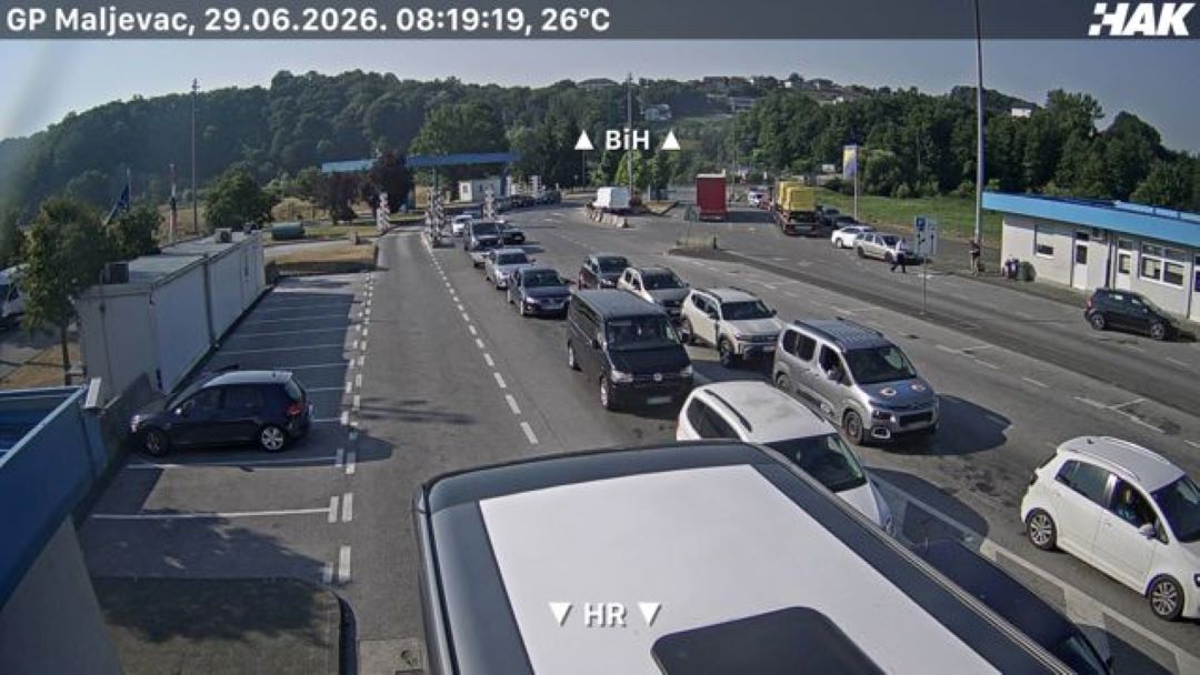 Pojačana frekvencija vozila na graničnim prelazima