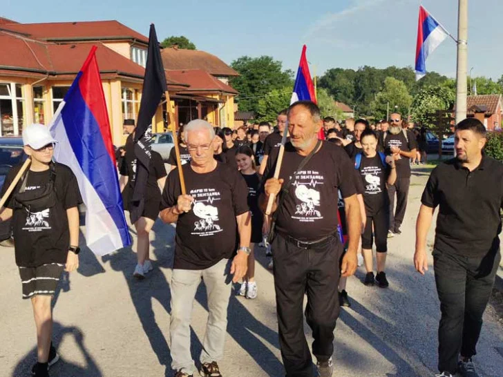 Operacija "Koridor 92": Krenuo marš "12 kilometara za 12 zvjezdica"