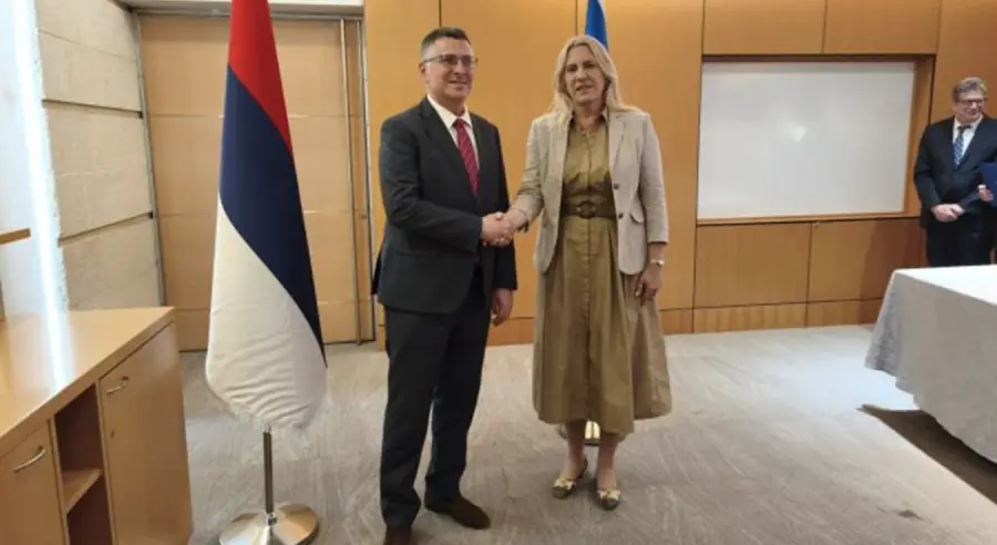 Cvijanovićeva se sastala sa izraelskim šefom diplomatije
