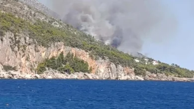 Hvar u plamenu: Vatra stigla nadomak kuća, stižu pojačanja sa kopna