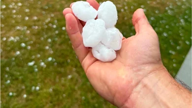 Olujno nevrijeme pogodilo Sloveniju: Padao led veličine oraha