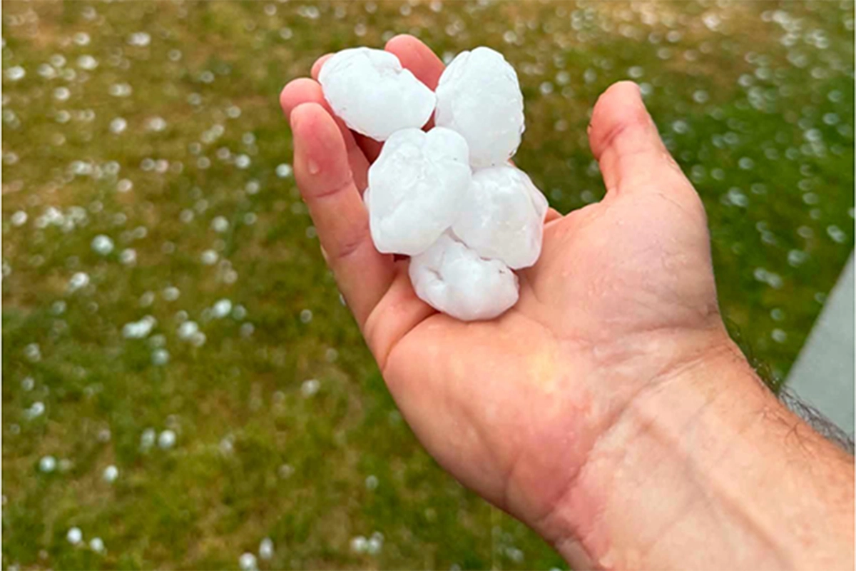 Olujno nevrijeme pogodilo Sloveniju: Padao led veličine oraha