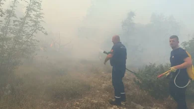 Alarmantno kod Trebinja: Vatrogasci brane kuće sa svih strana