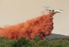 Francuska šalje vojni avion u borbu protiv požara