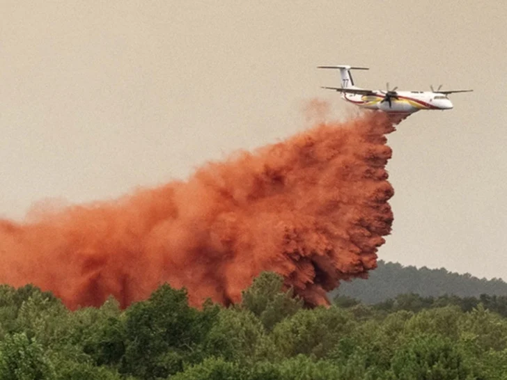 Francuska šalje vojni avion u borbu protiv požara