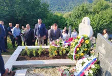 Položeno cvijeće na grob svirepo ubijenog srpskog dječaka Slobodana Stojanovića