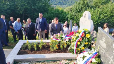 Položeno cvijeće na grob svirepo ubijenog srpskog dječaka Slobodana Stojanovića