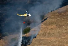 Sudarila se dva helikoptera prilikom gašenja požara: Akcija spasavanja u toku