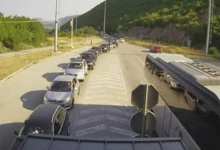 Duge kolone na izlazu iz BiH
