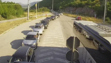 Duge kolone na izlazu iz BiH