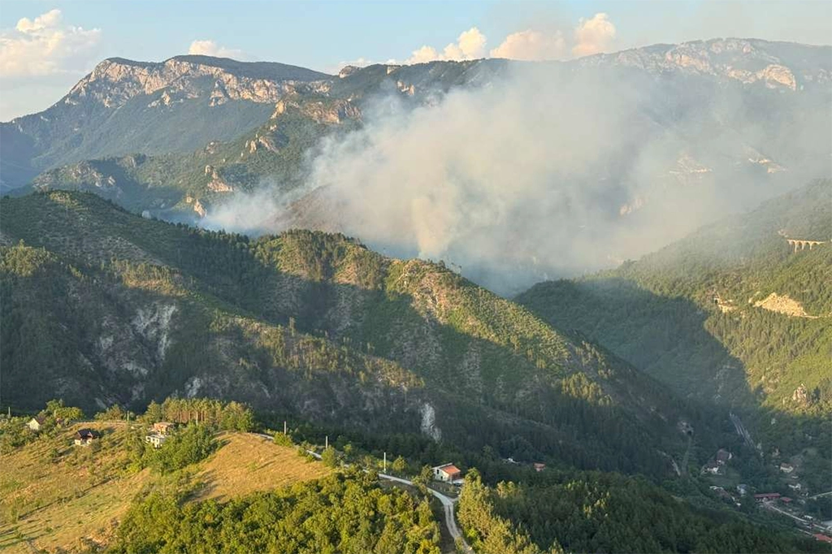 Požar kod Konjica se širi, gasioci na izmaku snaga