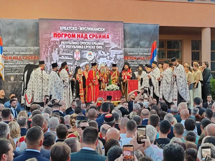 Mrkonjić Grad: Služen parastos stradalim Srbima