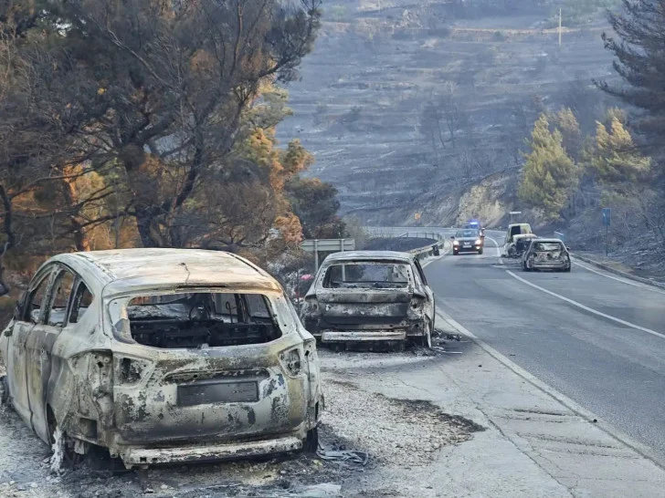 Stravične scene u Omišu nakon velikog požara