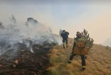 Požar iz BiH prešao na Dinaru, vatra uočena video-nadzorom
