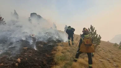 Požar iz BiH prešao na Dinaru, vatra uočena video-nadzorom
