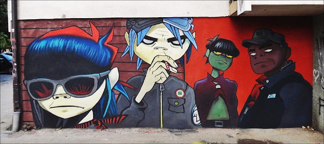 Gorillaz Mural Doboj