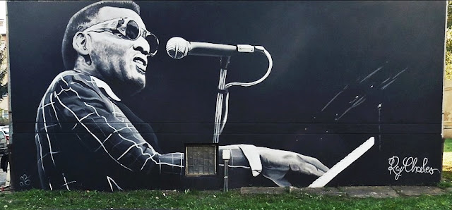 Ray Charles Mural Ray Charles Mural