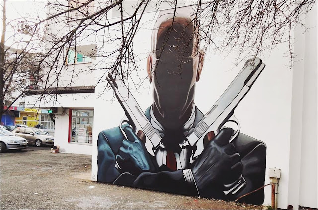 Hitman Mural Doboj Hitman Mural Doboj
