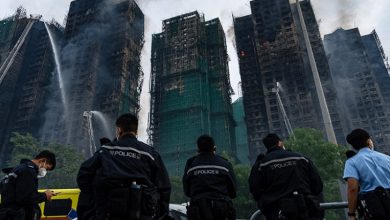 požar u Hong Kongu