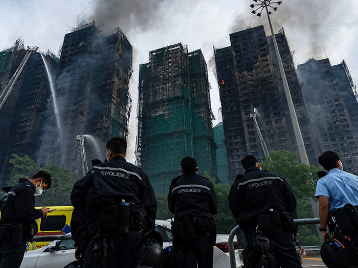požar u Hong Kongu