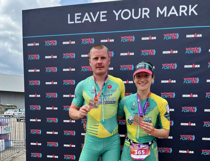 Luka Cupic i Jelena Tomasevic, Ironman Panama city, februar 2024.