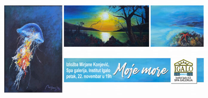 Izlozba slika Mirjane Konjevic u Spa galeriji, novembar 2024