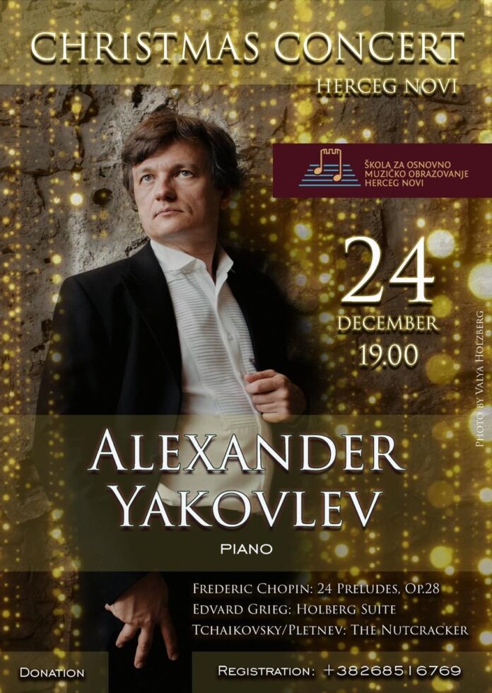 Aleksander Jakovljev, Bozicni koncert, decembar 2024