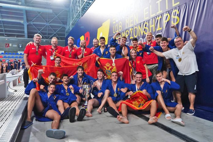 Juniorska vaterpolo reprezentacija Crne Gore, Sampioni Evrope, avgust 2025