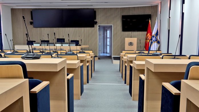 Sala Skupstine opstine, decembar 2025